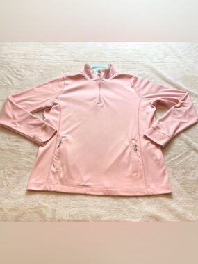 Vineyard Vines Pink 1/4 Zip Pullover Top Size Small